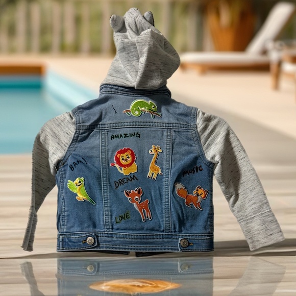 Denim patch jacket - Picture 4 of 5